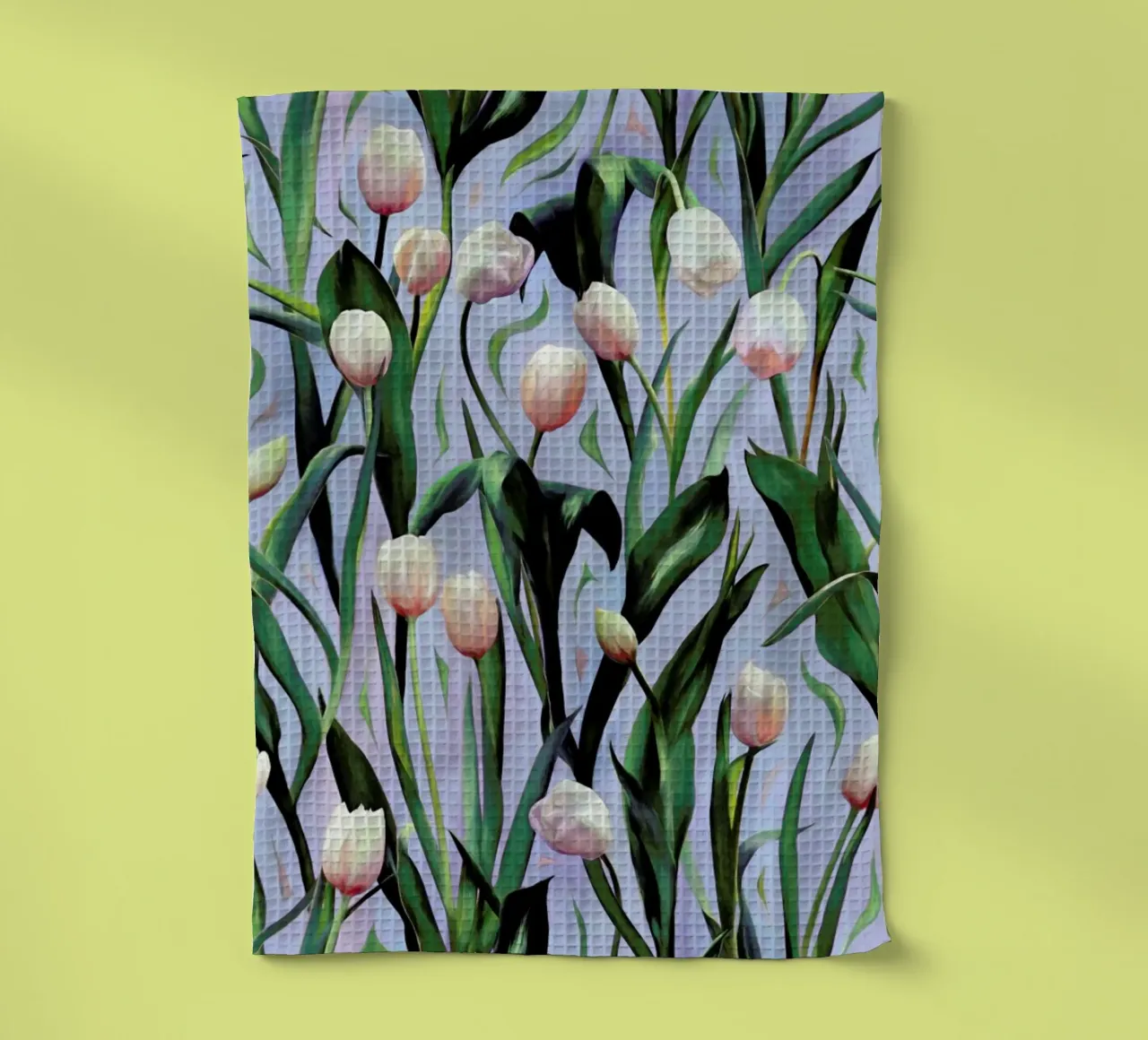 Waiting On The Blooming – Tulip Pattern torchon de Micklyn Le Feuvre