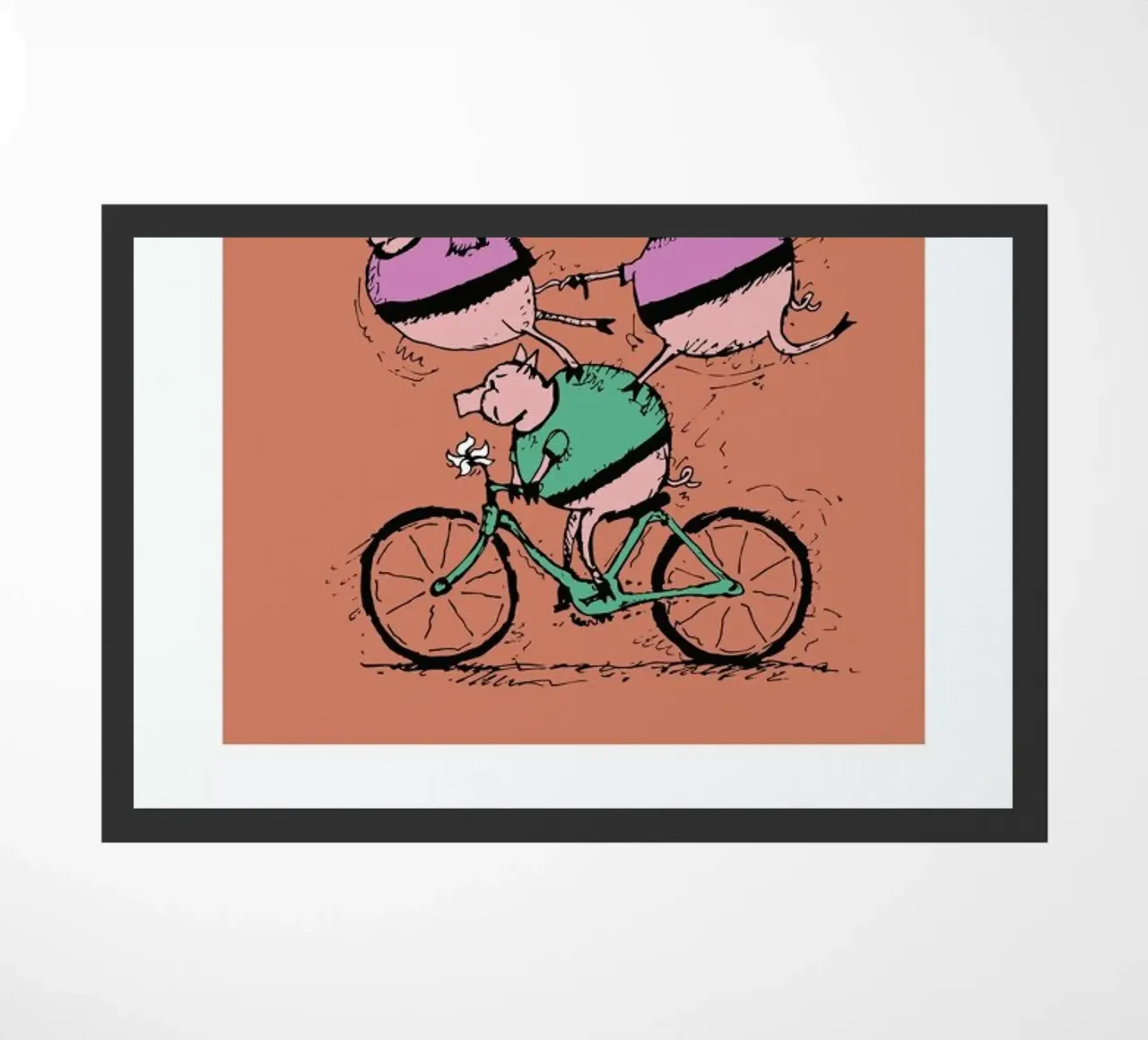 Three Pigs zerbino da Michael Valenti