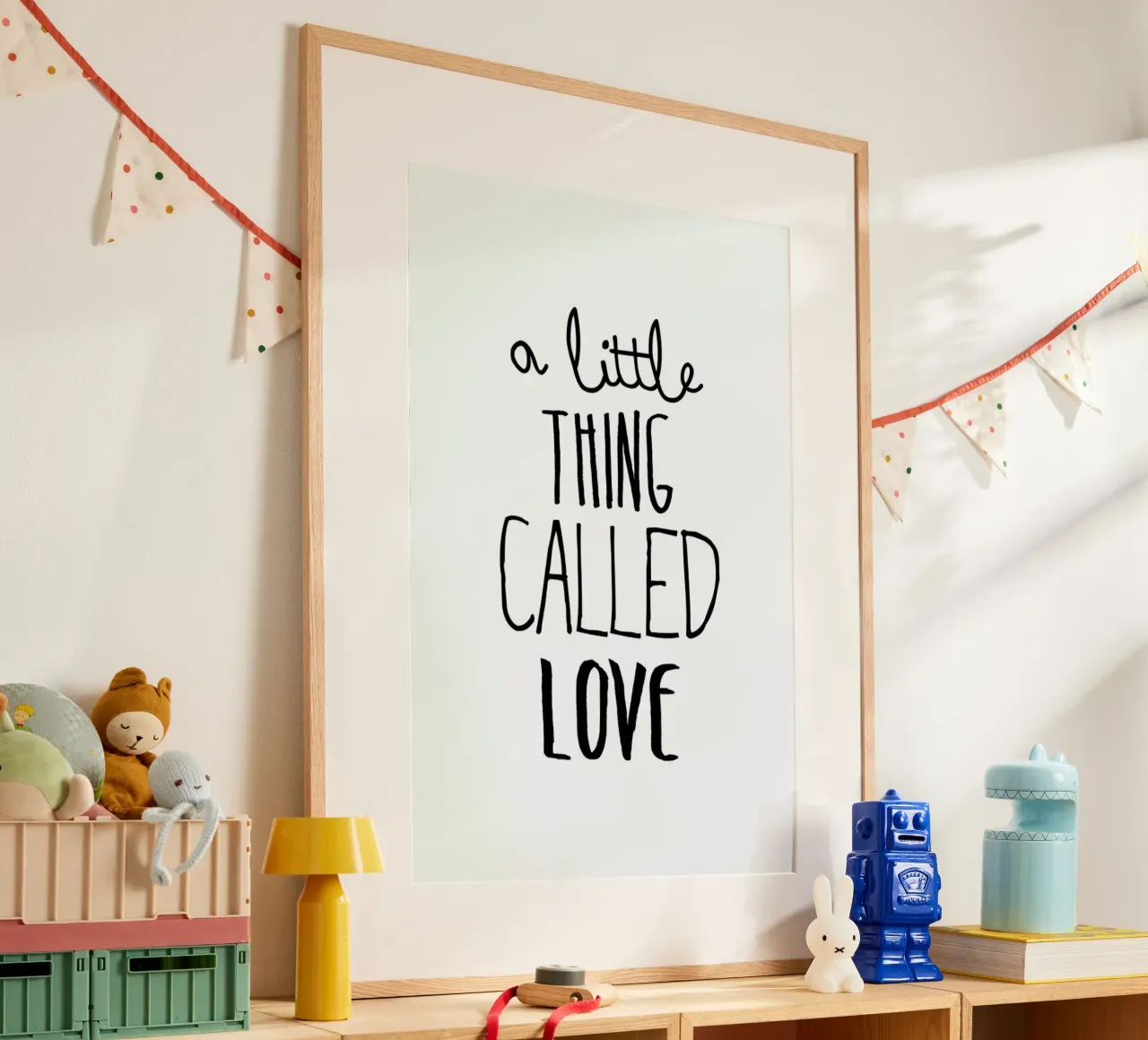 called poster con telaio in alluminio da Mottos by Sinan Saydik