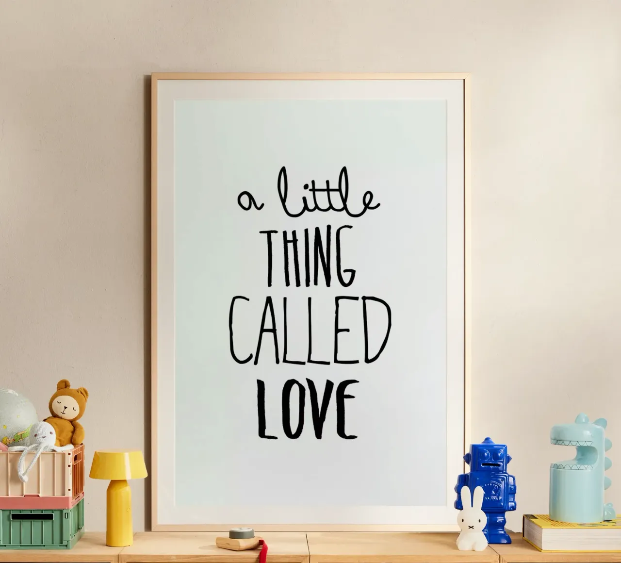 called poster con telaio in alluminio da Mottos by Sinan Saydik