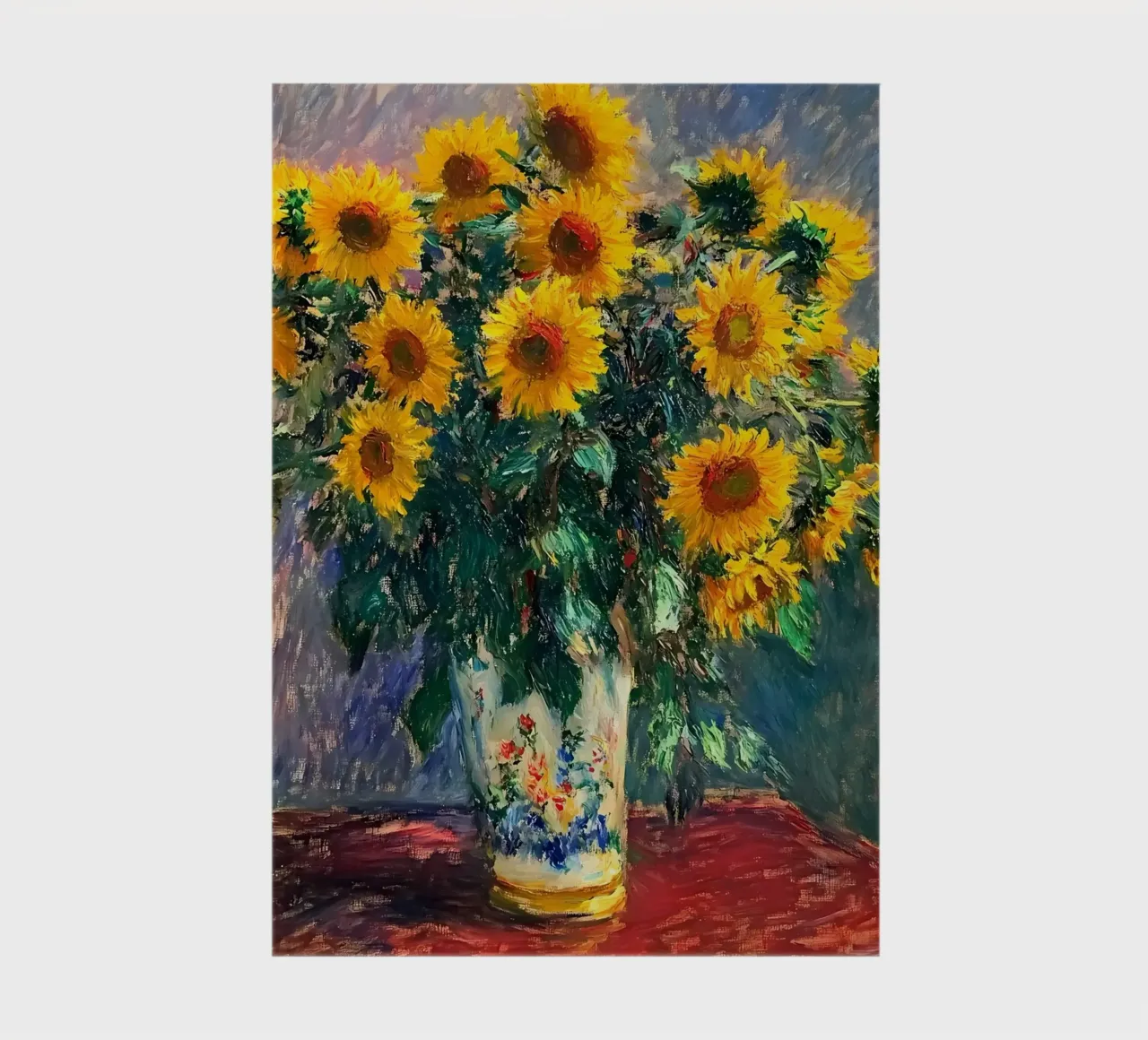 Sunflowers by Claude Monet notebook by IamHomeStudio