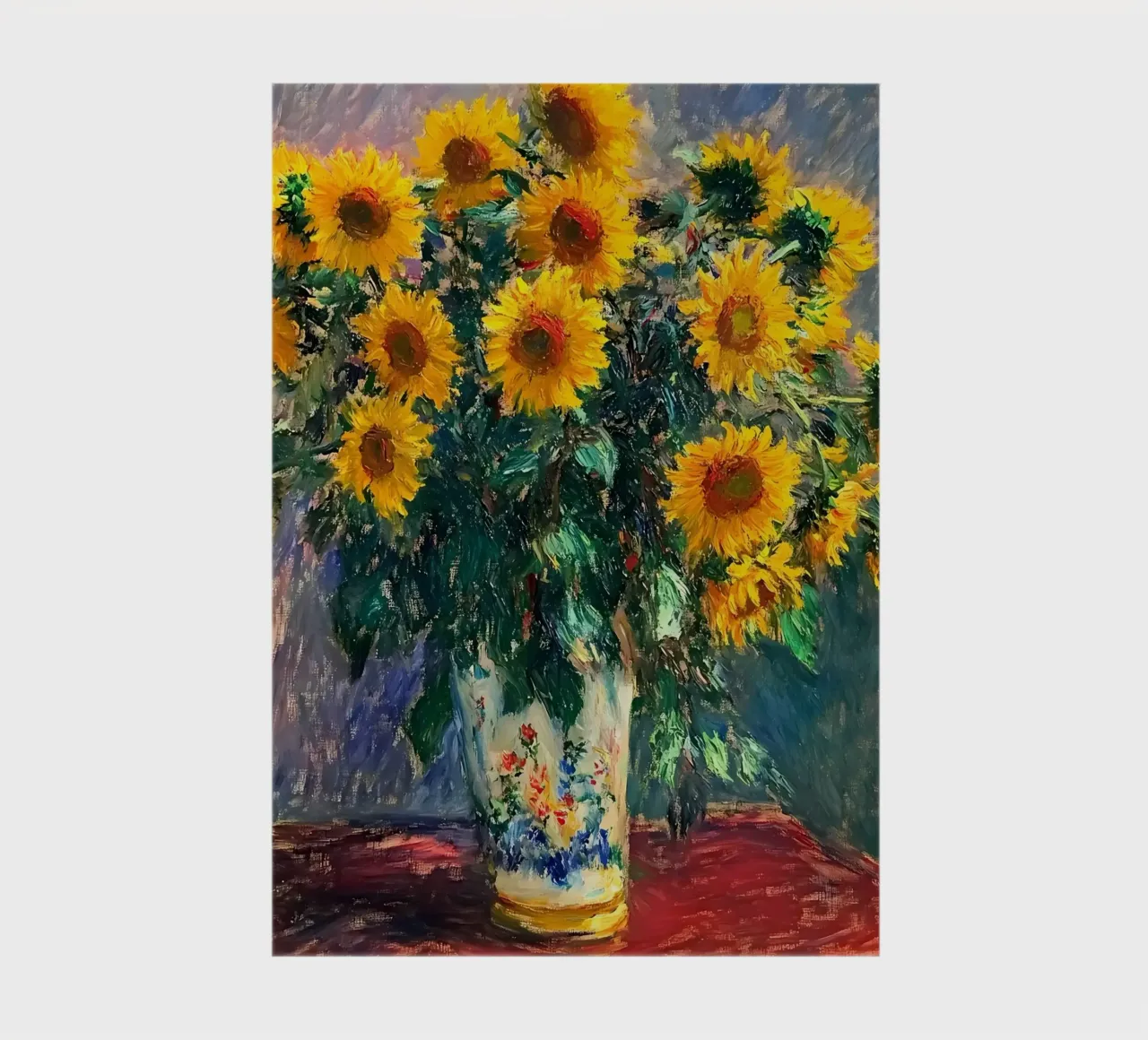 Sunflowers by Claude Monet notebook by IamHomeStudio