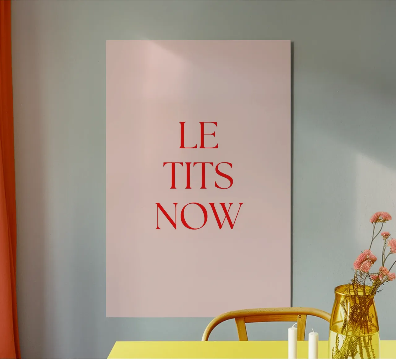 LET IT SNOW. Rogue. alluminio dibond da AlbertKlee