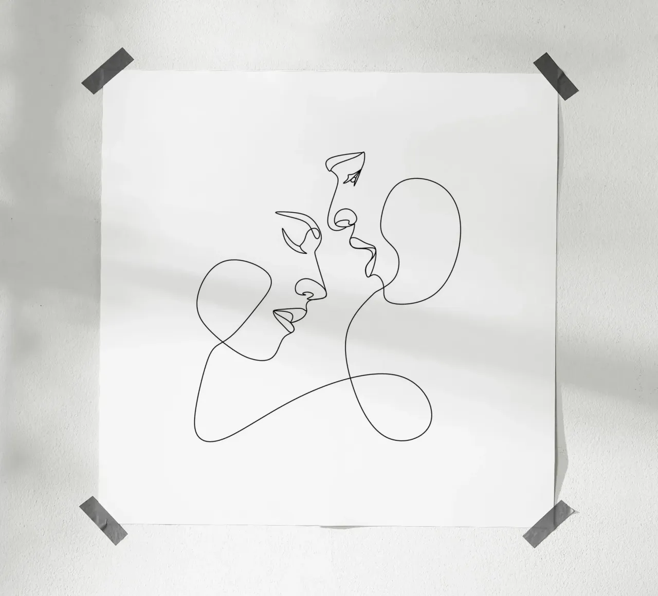 One Line Design n. 26 carta hahnemühle da Yaso Design - One Line Designs
