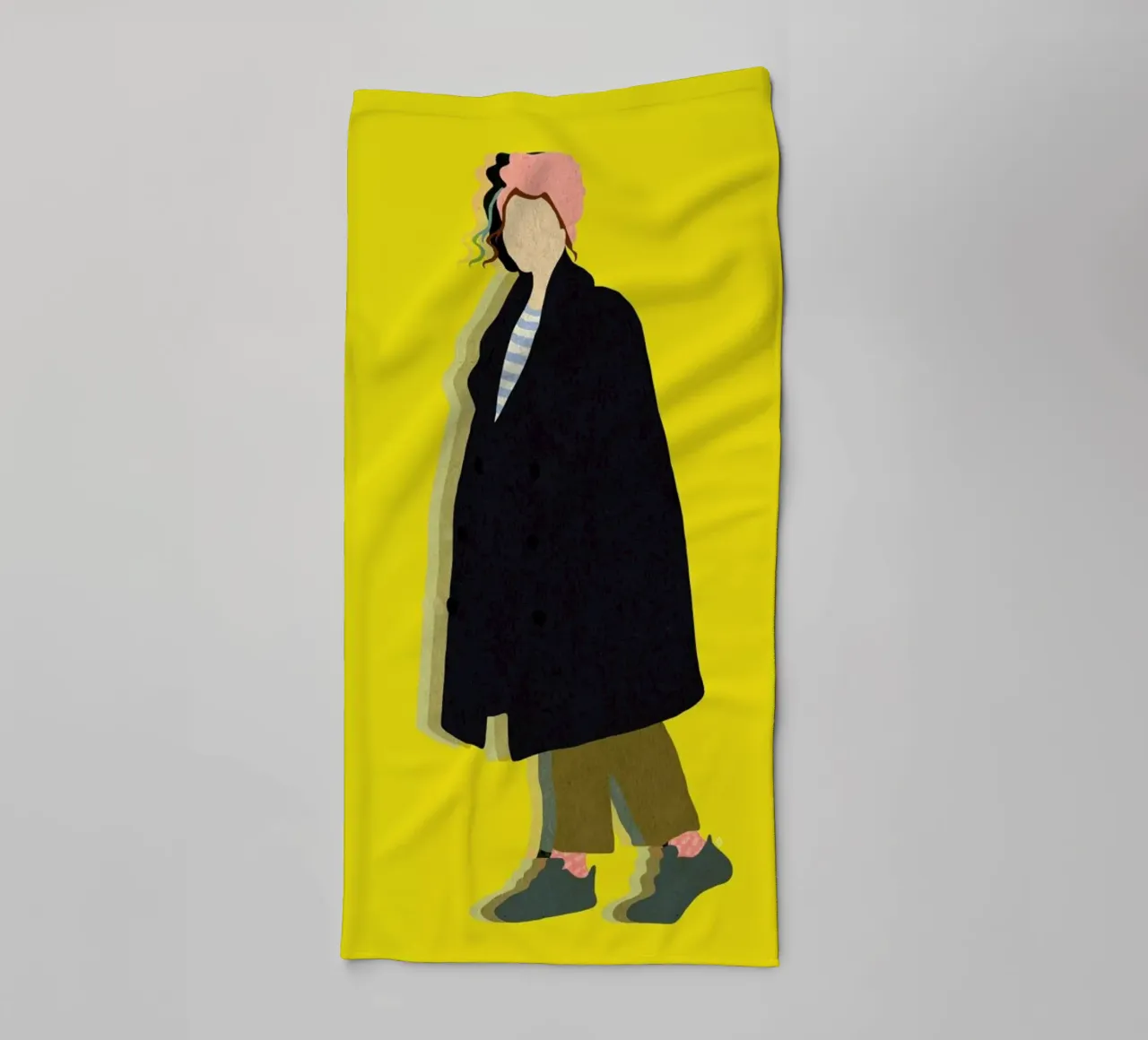 Walk Handtuch von Laura O'Connor