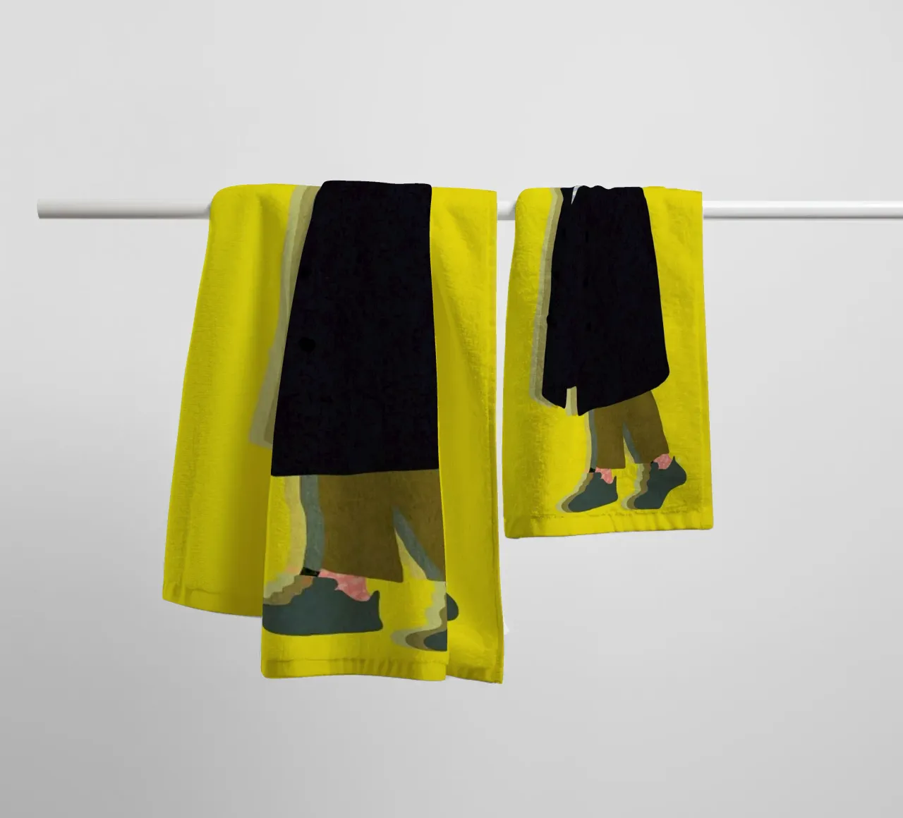 Walk Handtuch von Laura O'Connor
