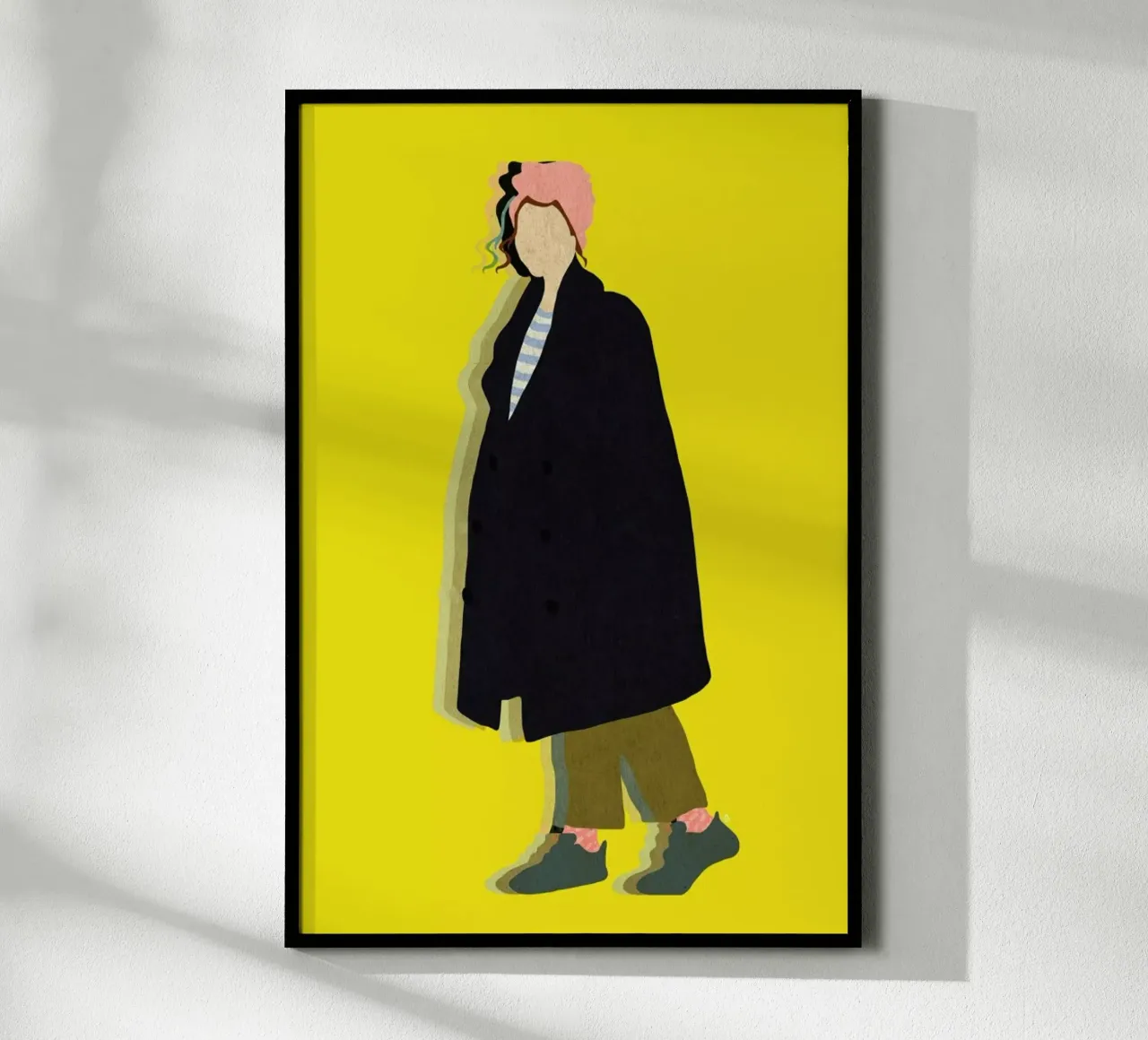 Walk poster con telaio in plastica da Laura O'Connor