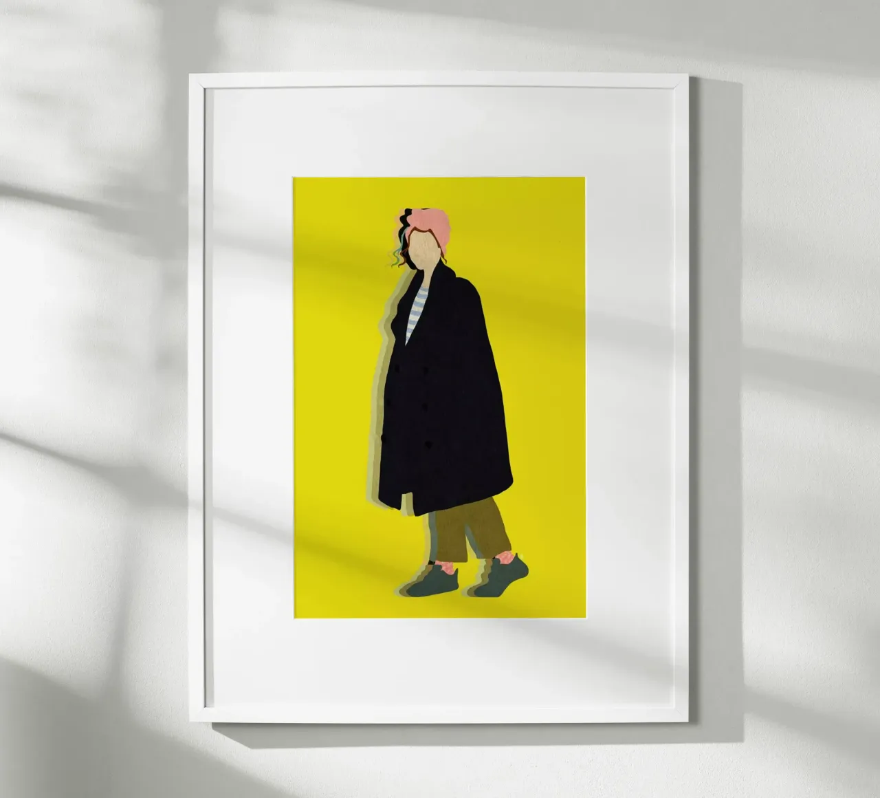 Walk poster con telaio in plastica da Laura O'Connor