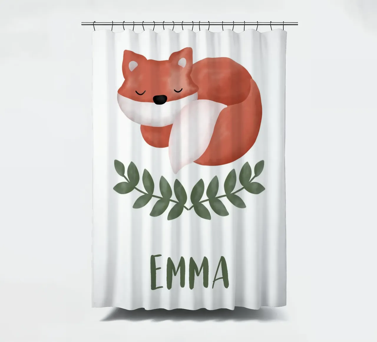 Schlafender Fuchs mit Name tenda da doccia da BAINAI KIDS