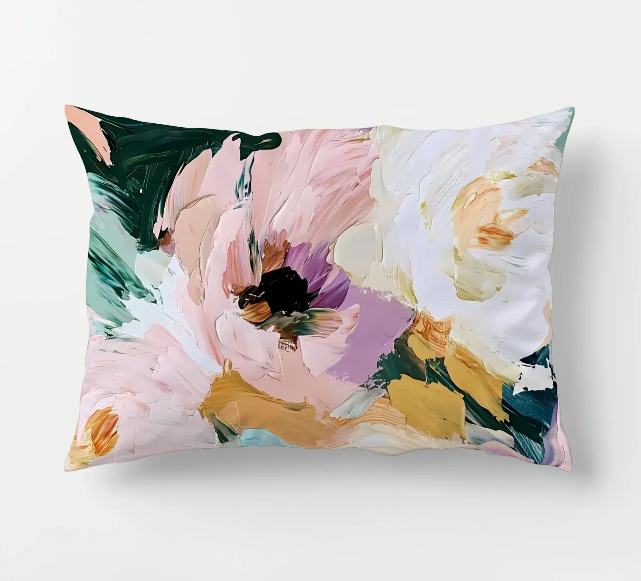 Fiori Viola/Bianchi cuscino da IamHomeStudio