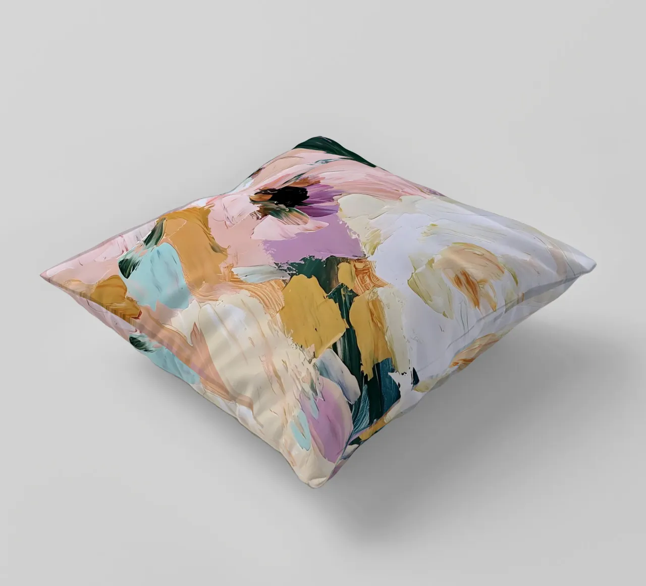 Fiori Viola/Bianchi cuscino da IamHomeStudio