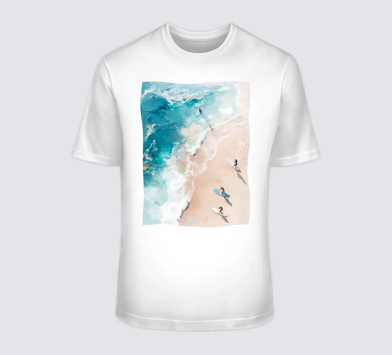 Surf, oceano, costa t-shirt da IamHomeStudio