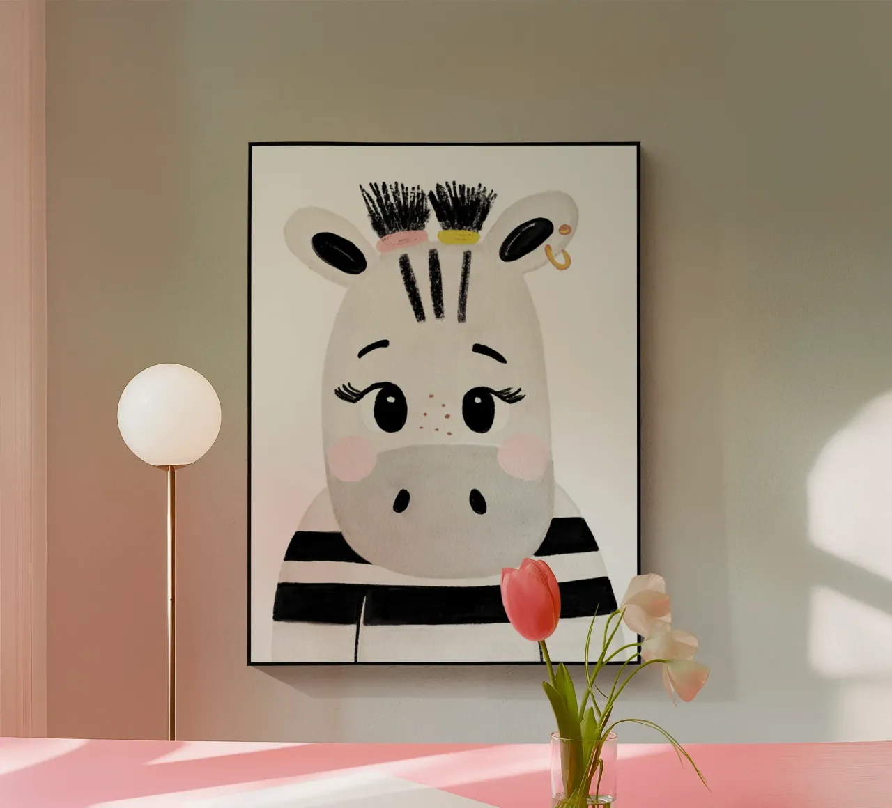 Zilly Zebra plexiglass da HummelBär