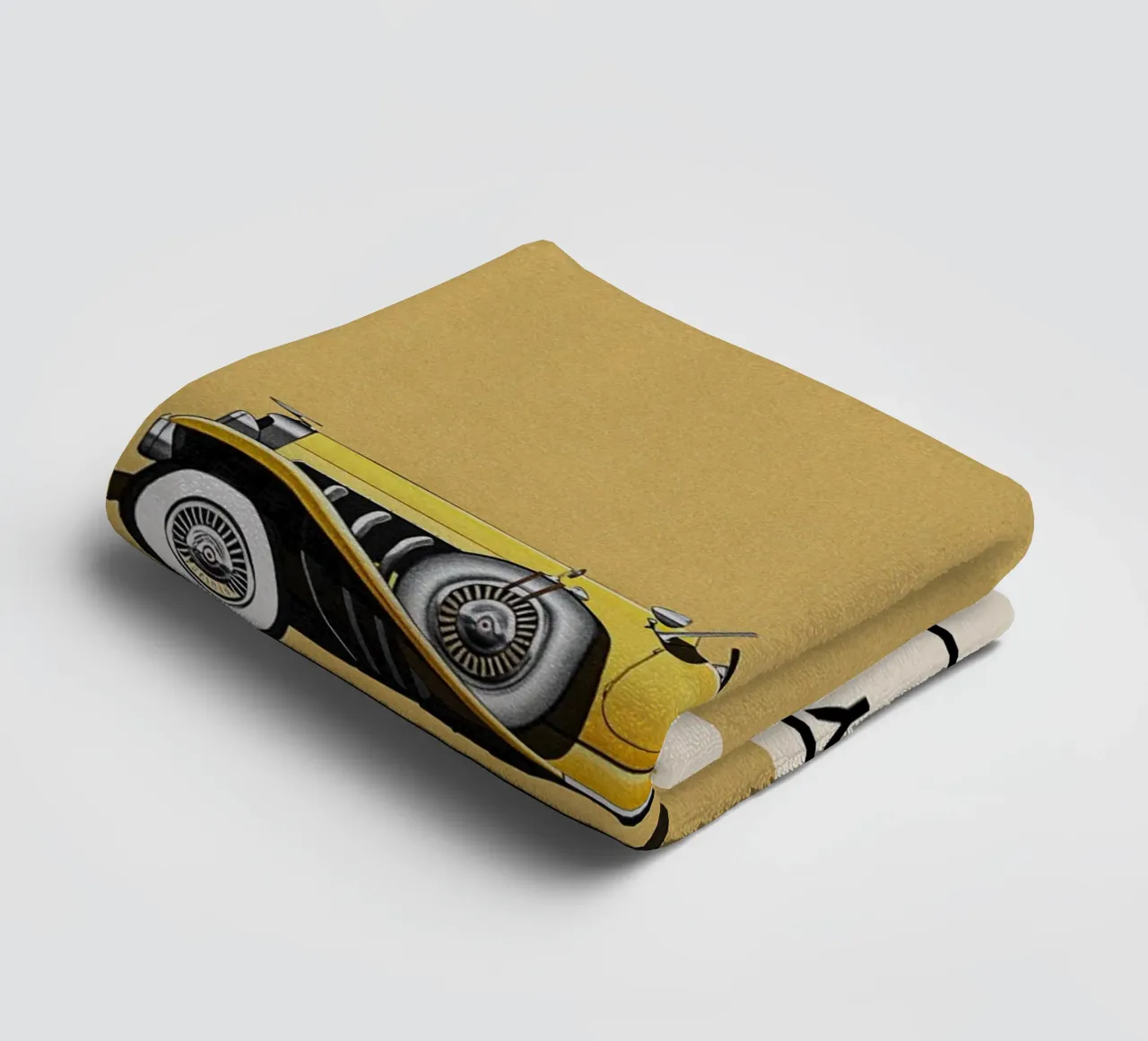 The Great Gatsby movie car asciugamano da bagno da TheArtstudio