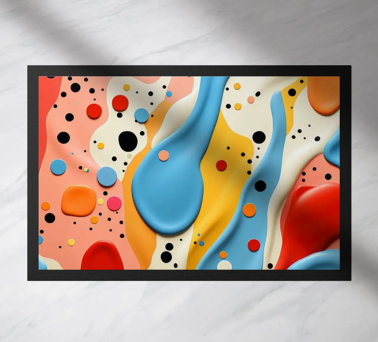 Terrazo pattern art zerbino da Justyna Jaszke JBJart