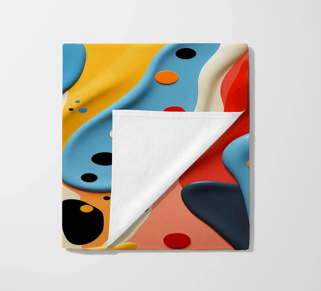 Terrazo pattern art telo mare da Justyna Jaszke JBJart