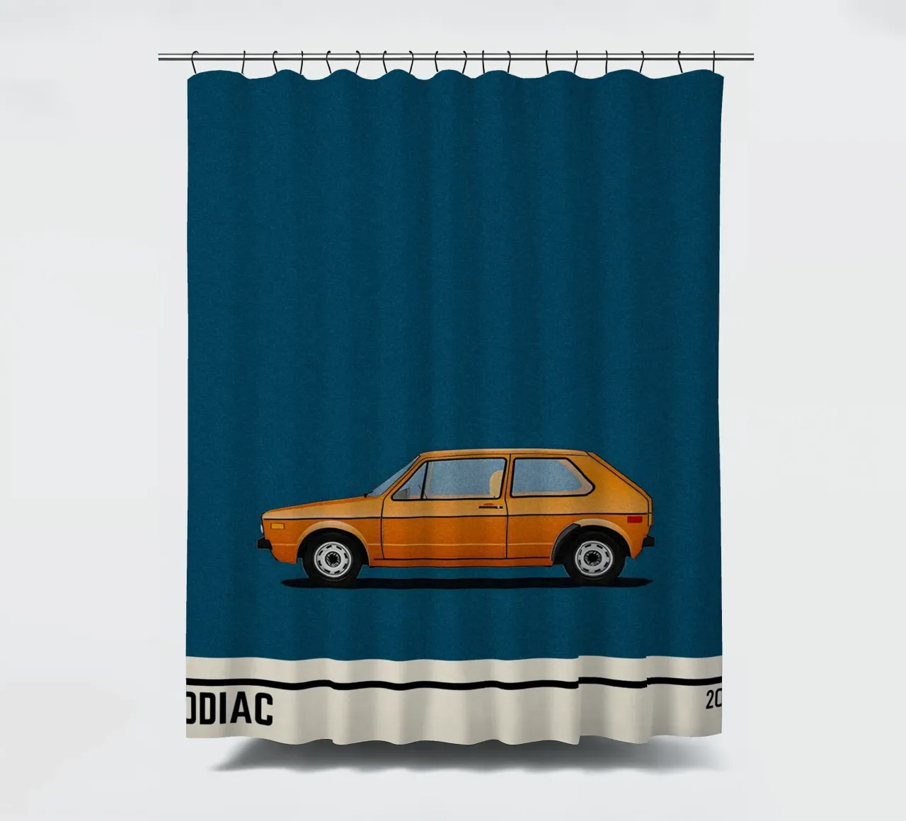 Zodiac car Duschvorhang von TheArtstudio
