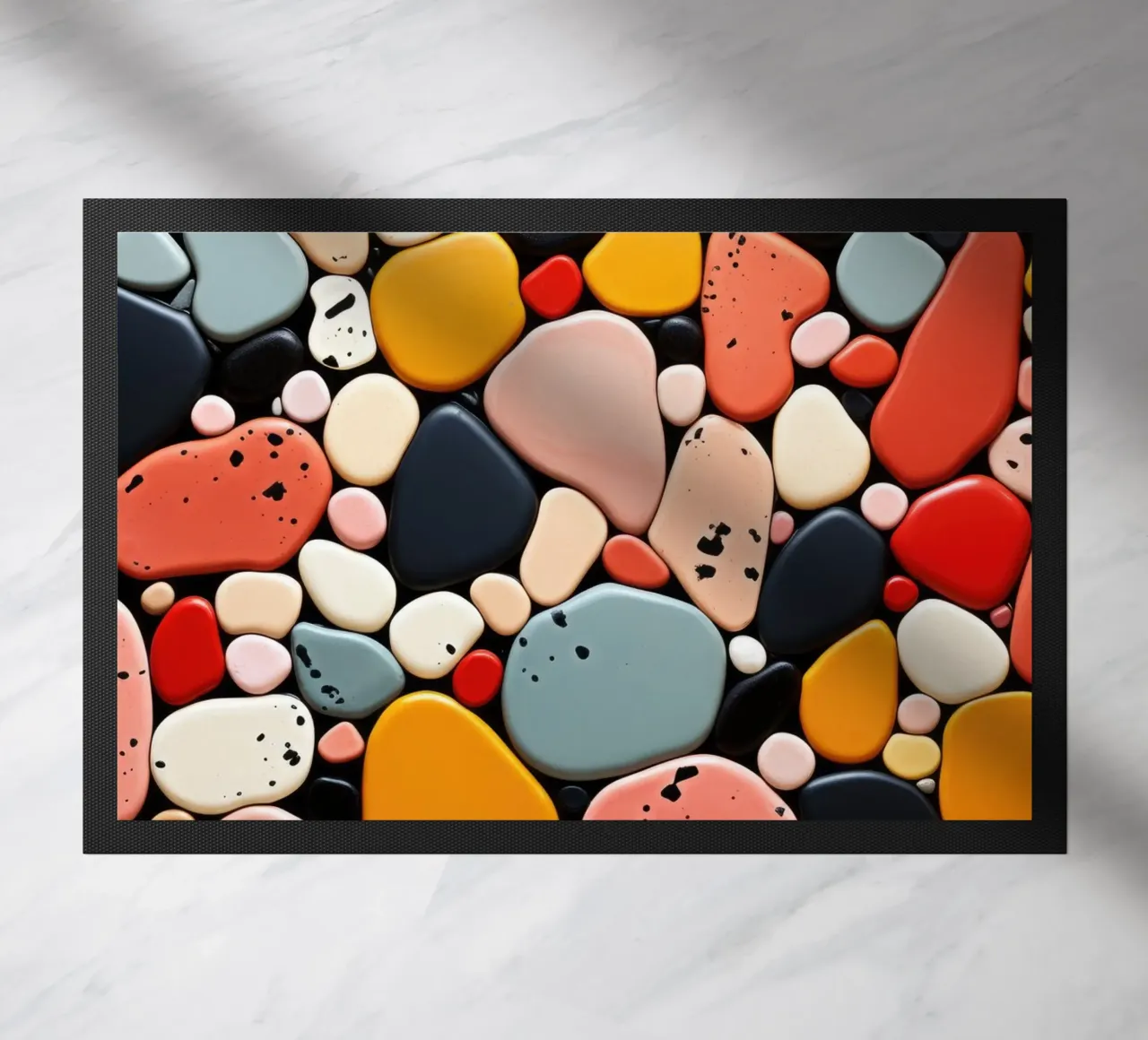 Terrazo pattern art zerbino da Justyna Jaszke JBJart