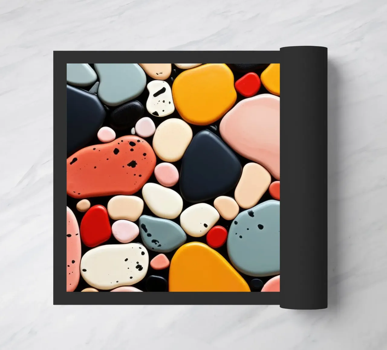 Terrazo pattern art zerbino da Justyna Jaszke JBJart