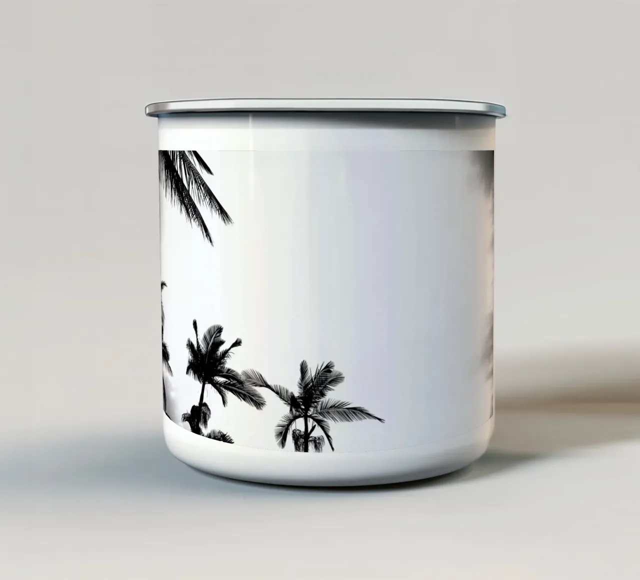 Palm Shade 4 tazza in smalto da Chris Abatzis