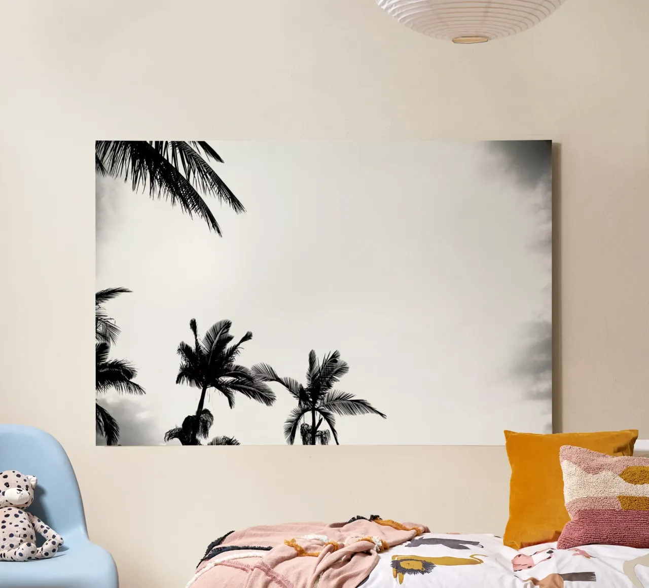Palm Shade 4 tela con Cornice a cassetta da Chris Abatzis
