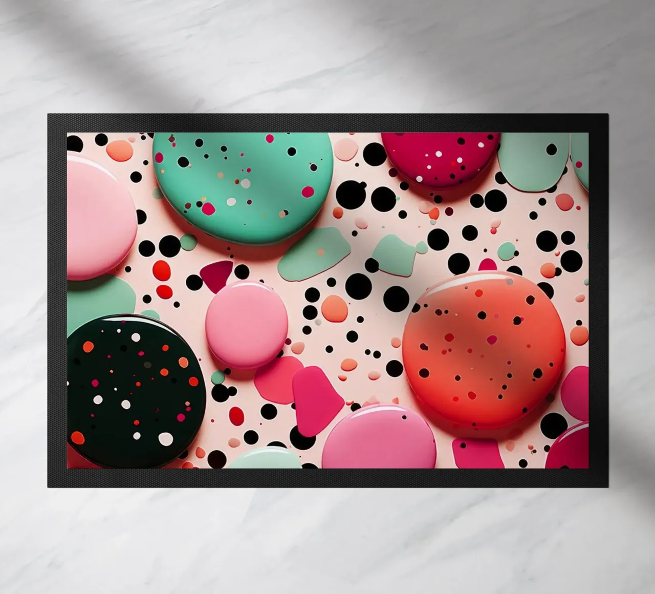 Terrazo pattern art zerbino da Justyna Jaszke JBJart