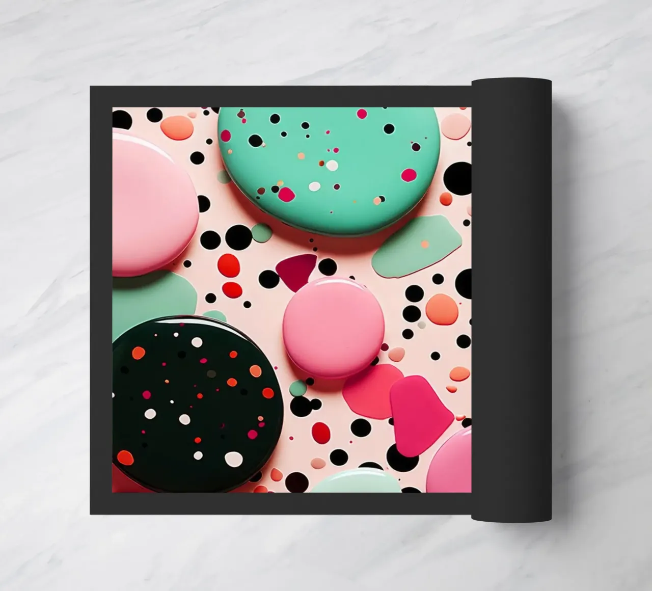 Terrazo pattern art zerbino da Justyna Jaszke JBJart