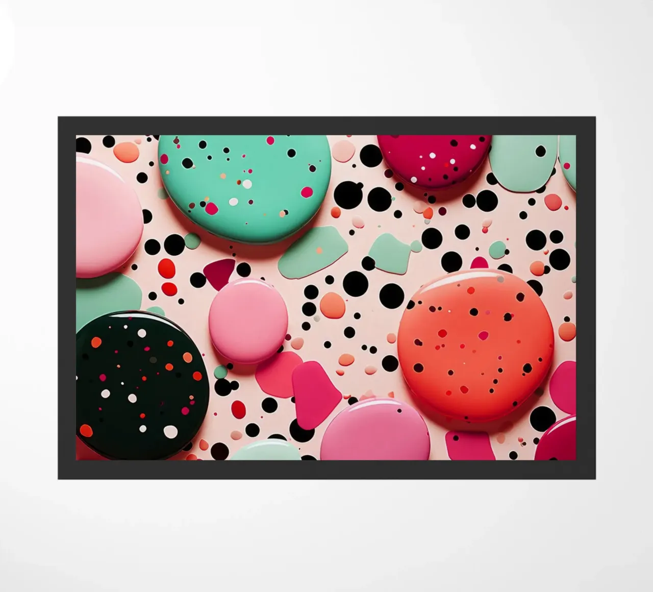 Terrazo pattern art zerbino da Justyna Jaszke JBJart