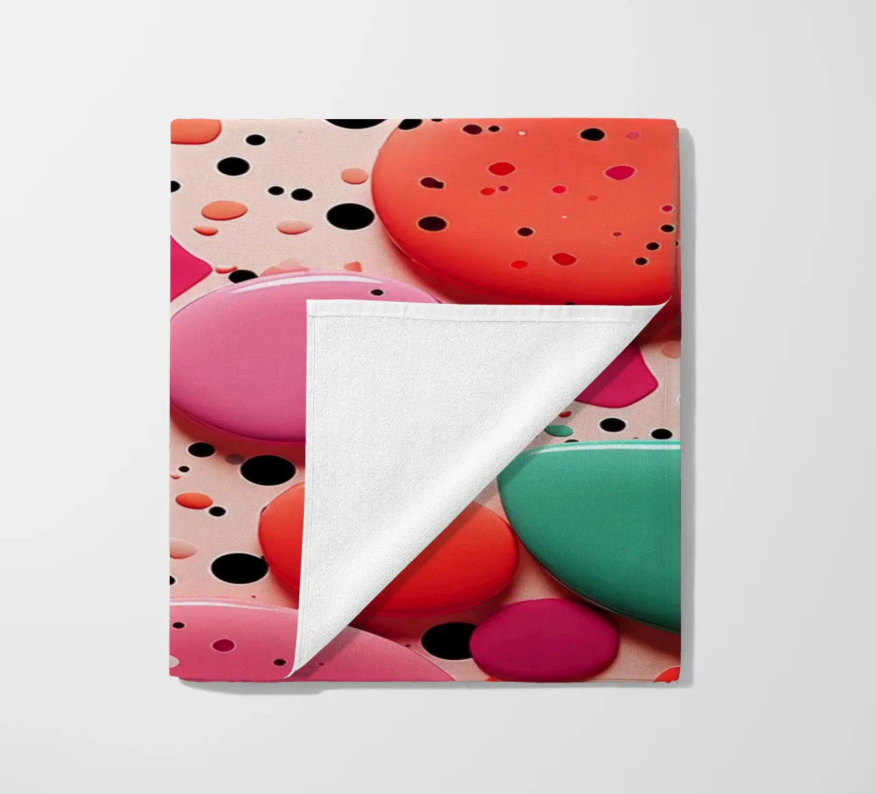 Terrazo pattern art telo mare da Justyna Jaszke JBJart