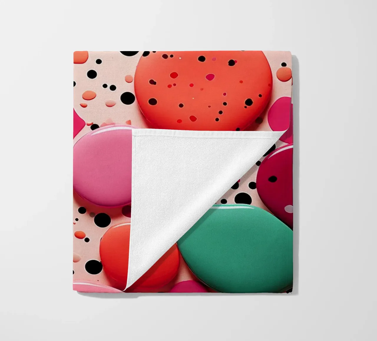 Terrazo pattern art telo mare da Justyna Jaszke JBJart