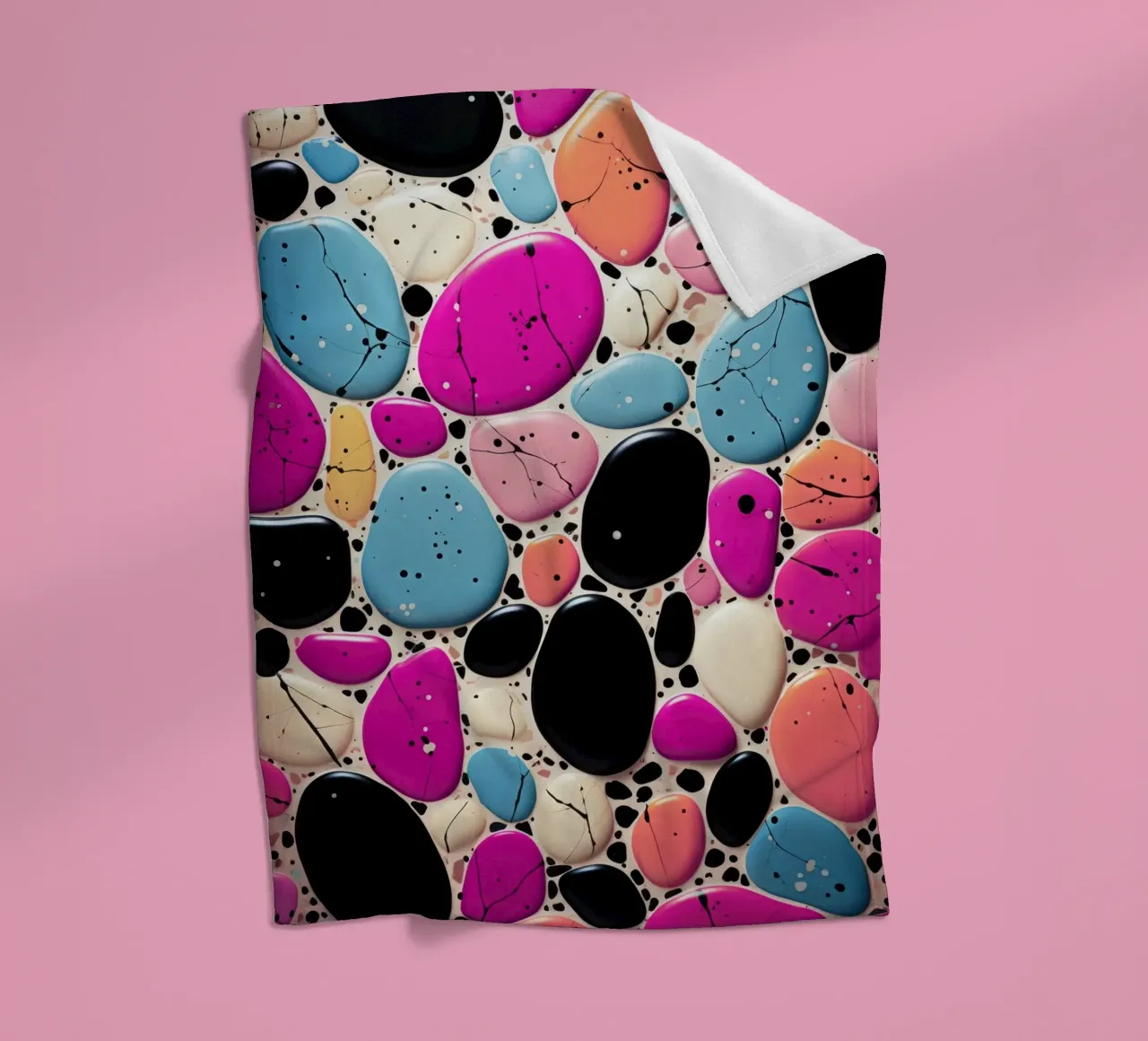 Terrazzo paterno coperta in pile da Justyna Jaszke JBJart