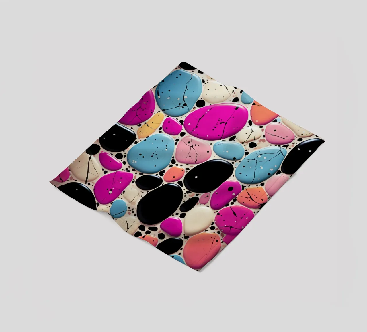 Terrazzo paterno coperta in pile da Justyna Jaszke JBJart