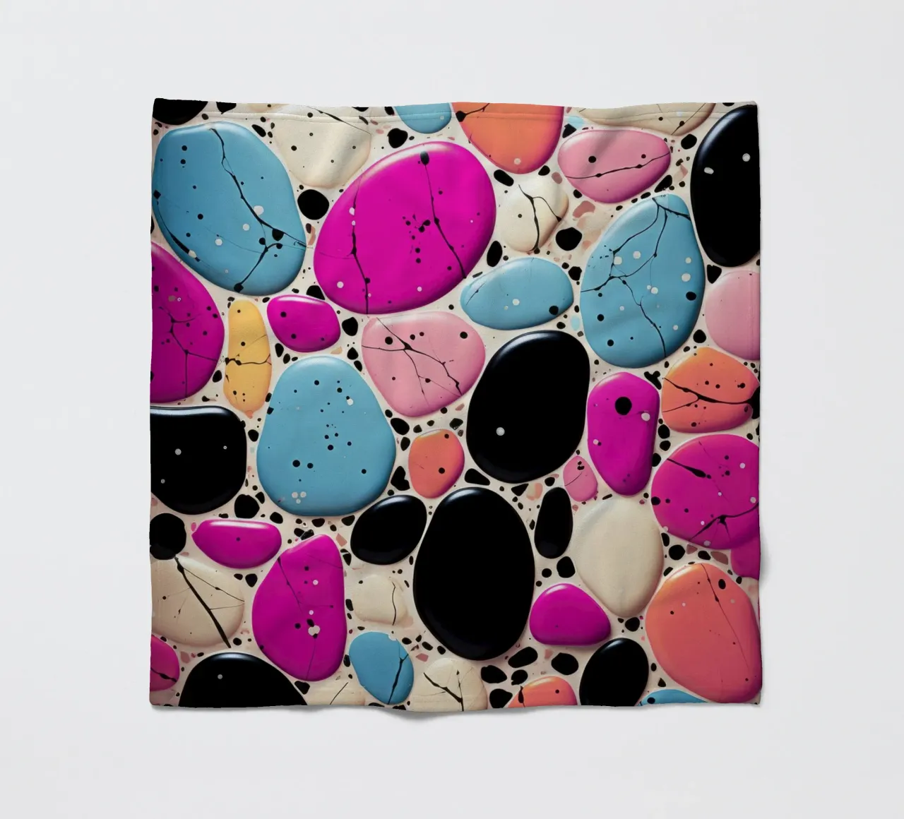 Terrazzo paterno coperta in pile da Justyna Jaszke JBJart
