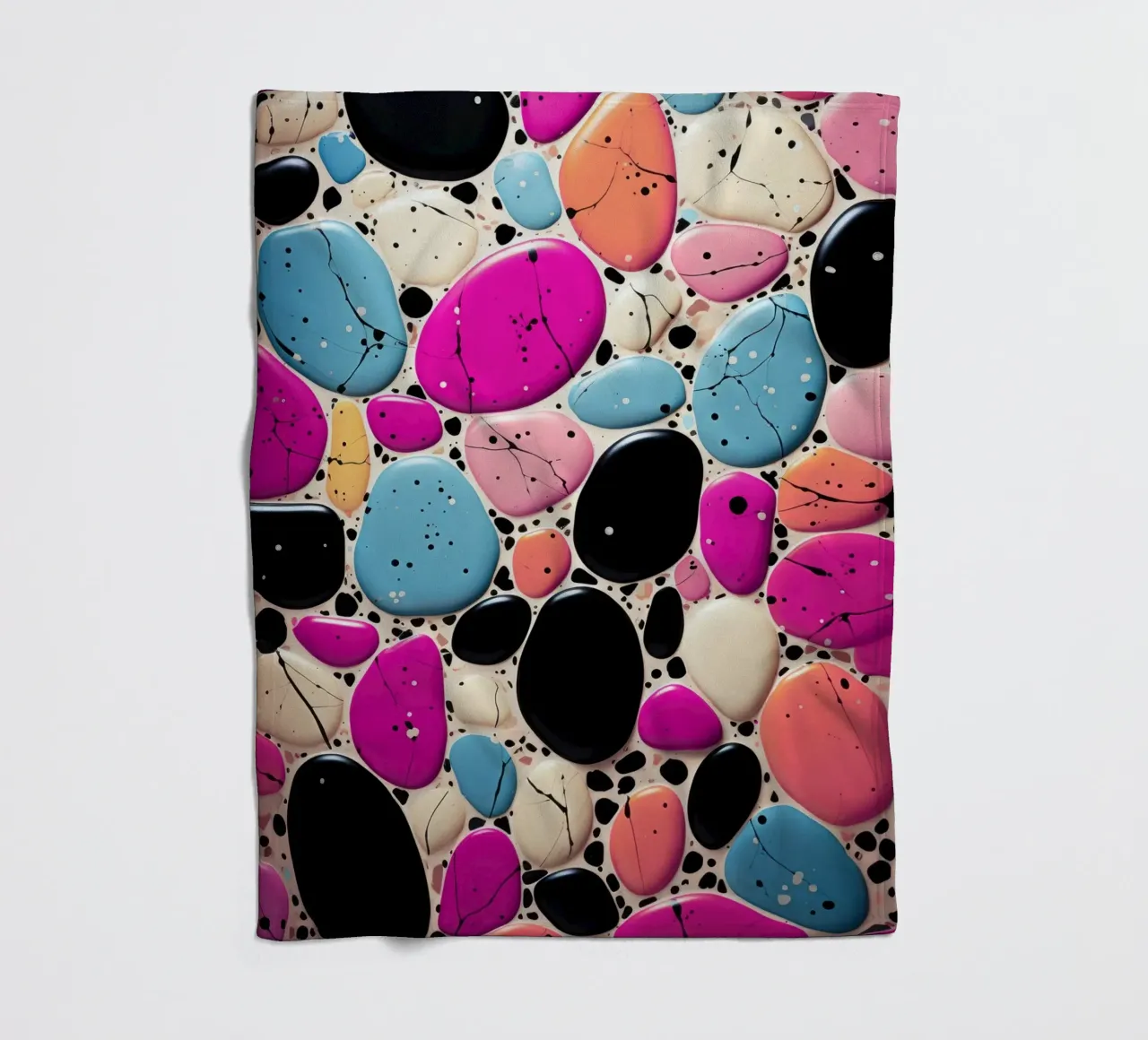 Terrazzo paterno coperta in pile da Justyna Jaszke JBJart