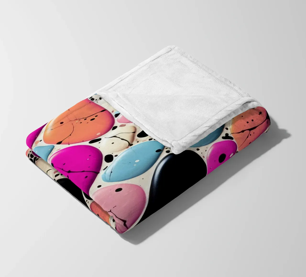 Terrazzo paterno coperta in pile da Justyna Jaszke JBJart