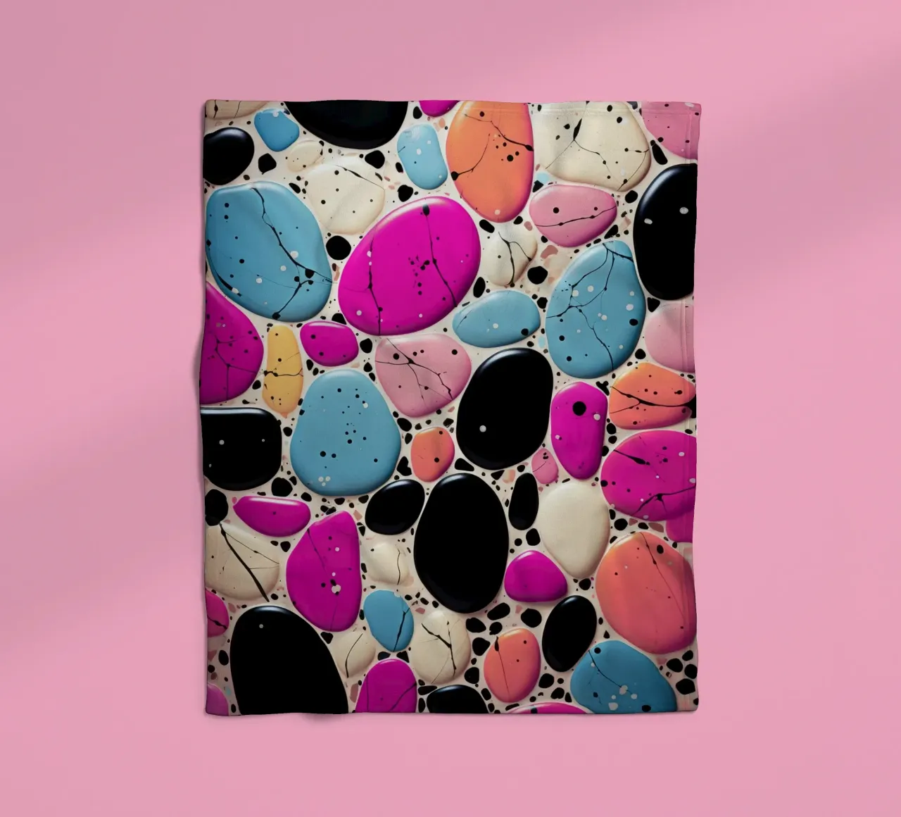 Terrazzo paterno coperta in pile da Justyna Jaszke JBJart