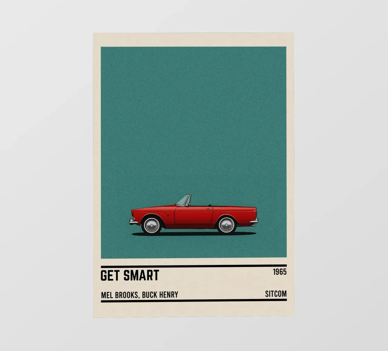 Get Smart car movie telo in pvc da TheArtstudio