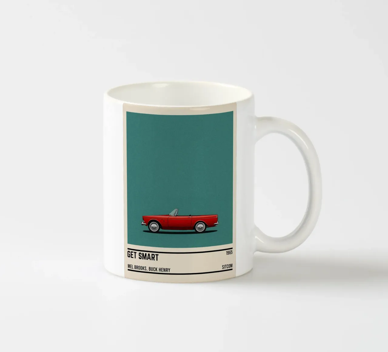 Get Smart car movie tazza in ceramica da TheArtstudio