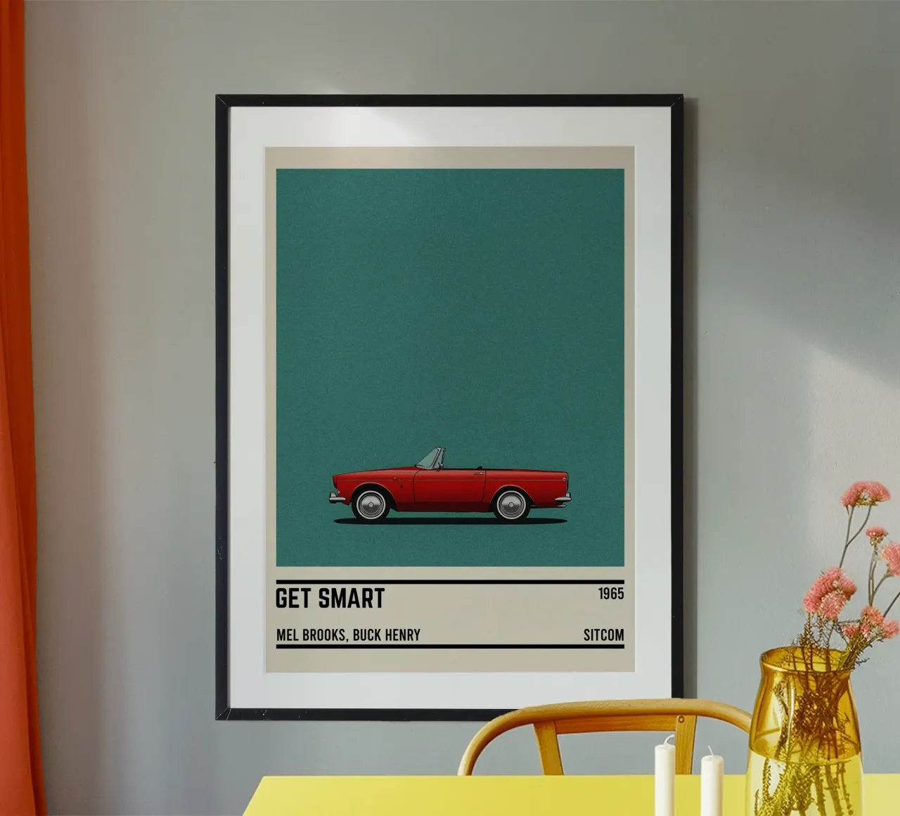 Get Smart car movie carta hahnemühle da TheArtstudio