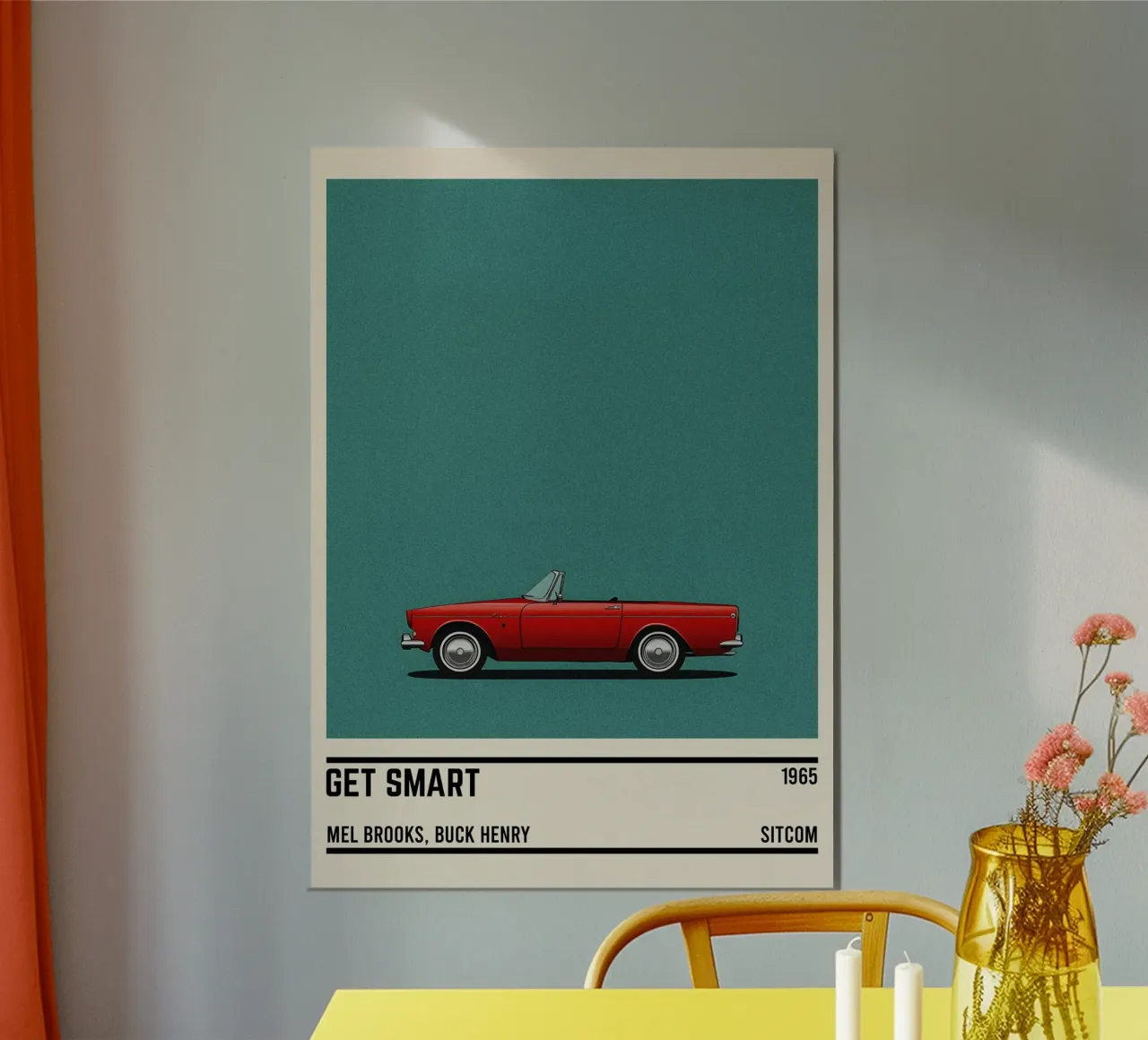 Get Smart car movie carta hahnemühle da TheArtstudio