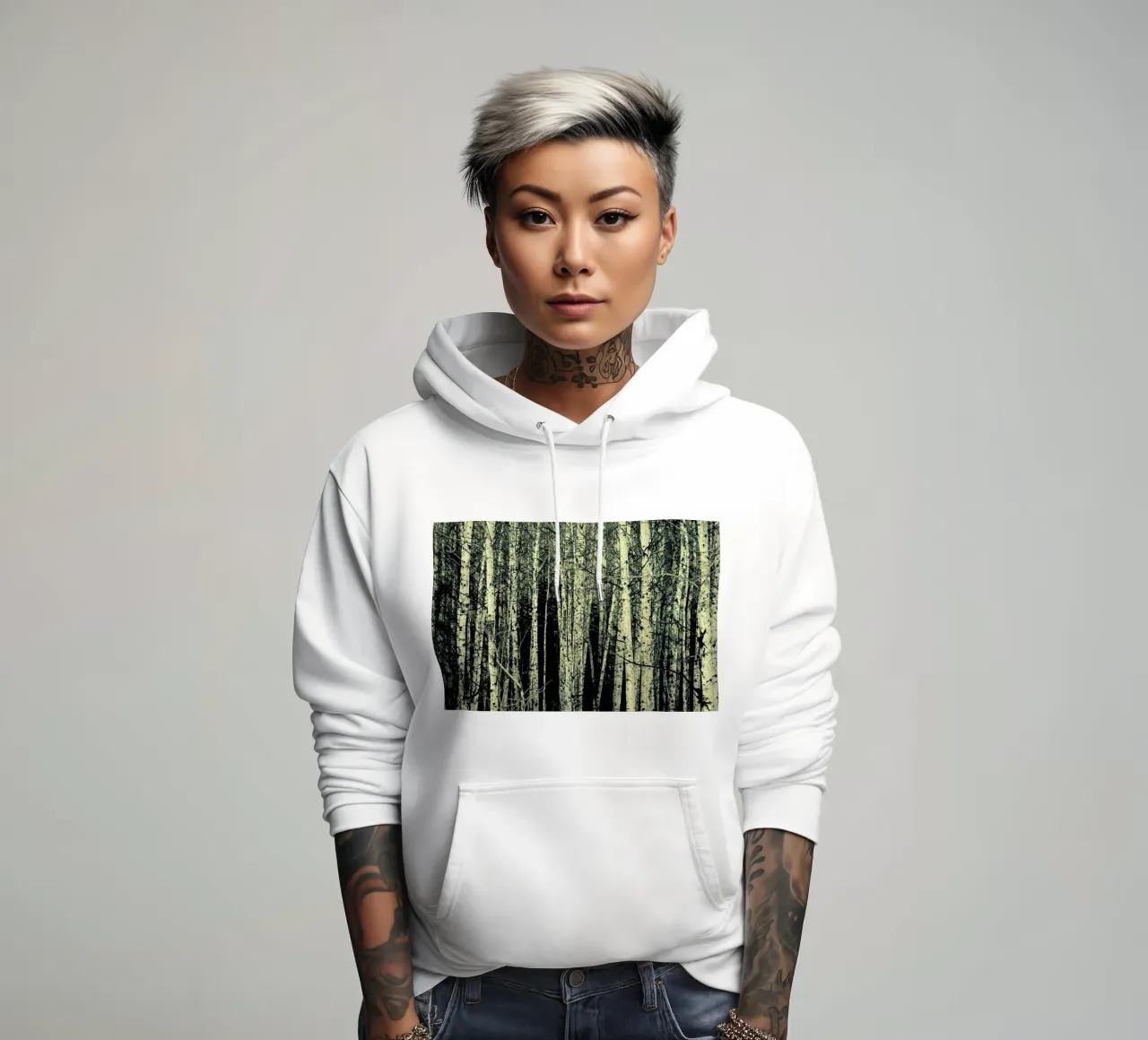 Birch felpa con cappuccio da Robin Delean