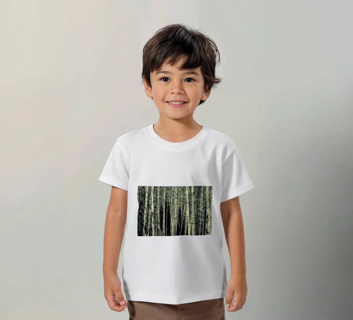 Birch t-shirt bambini da Robin Delean