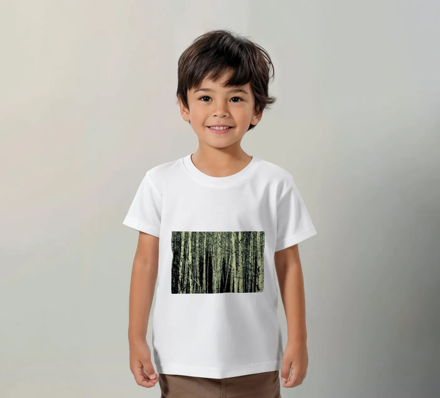 Birch t-shirt bambini da Robin Delean