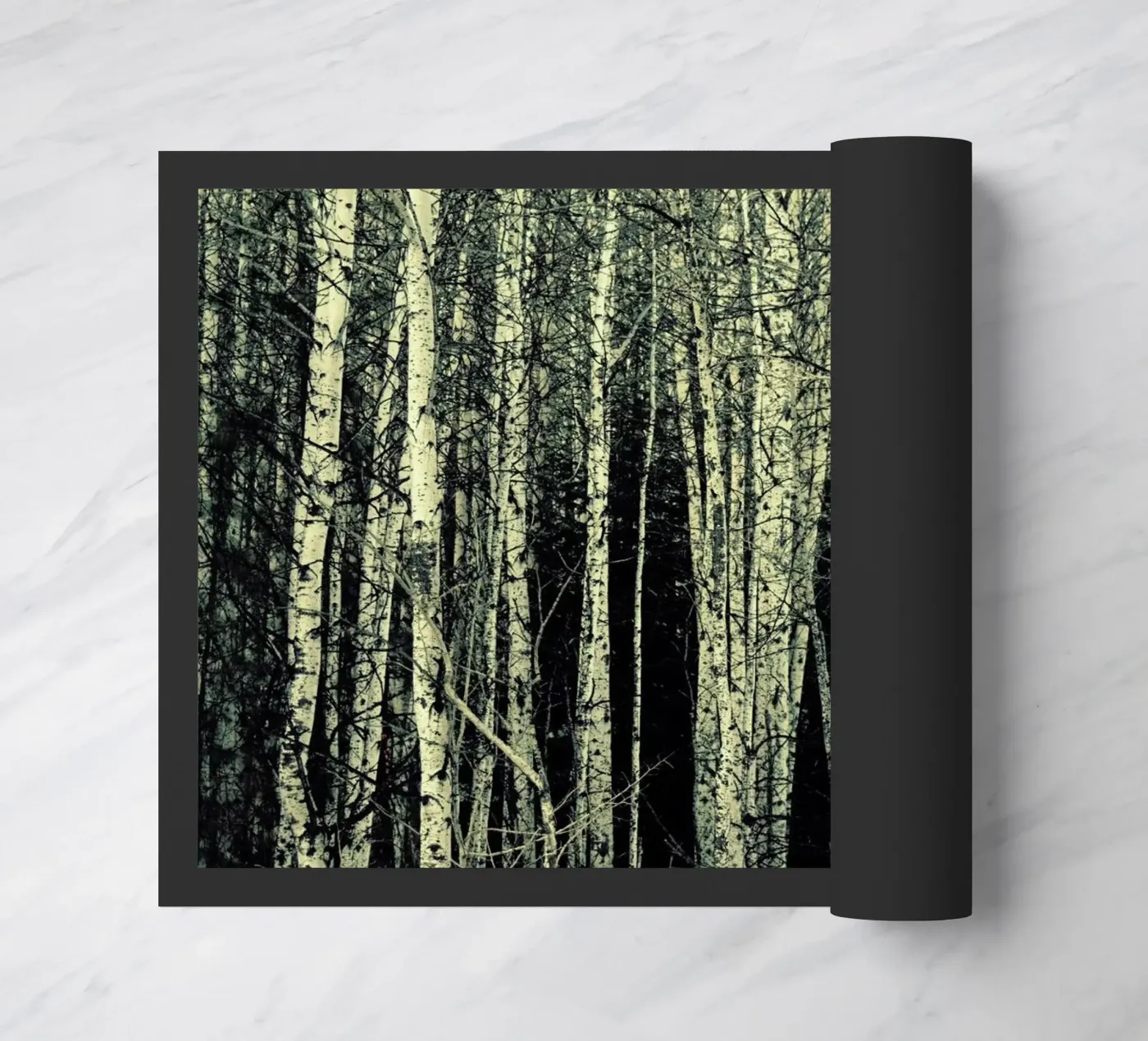 Birch doormat by Robin Delean