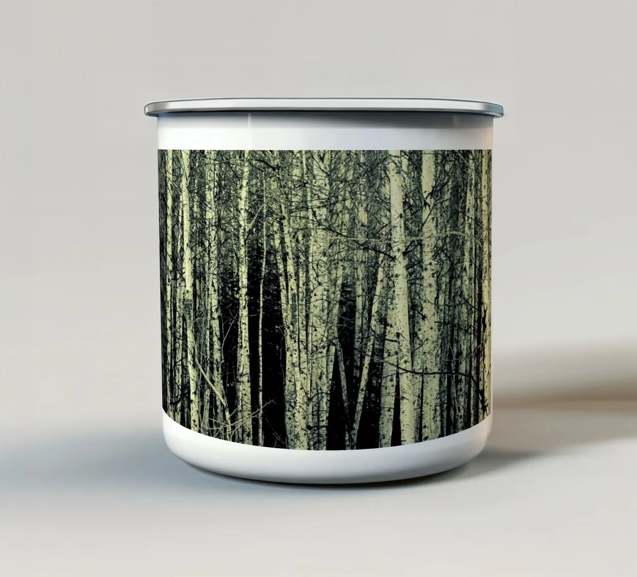 Birch tazza in smalto da Robin Delean