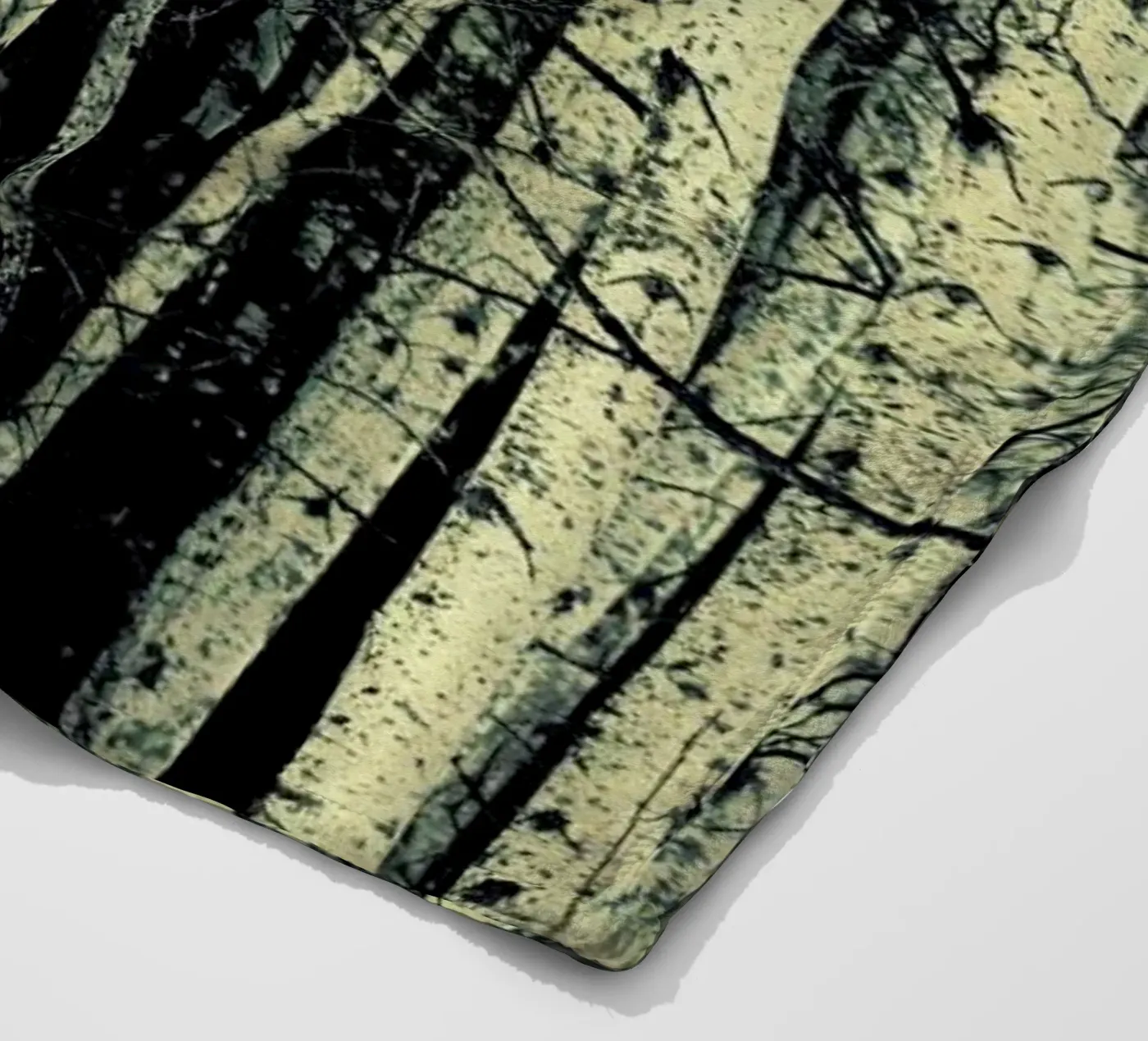 Birch Fleecedecke von Robin Delean