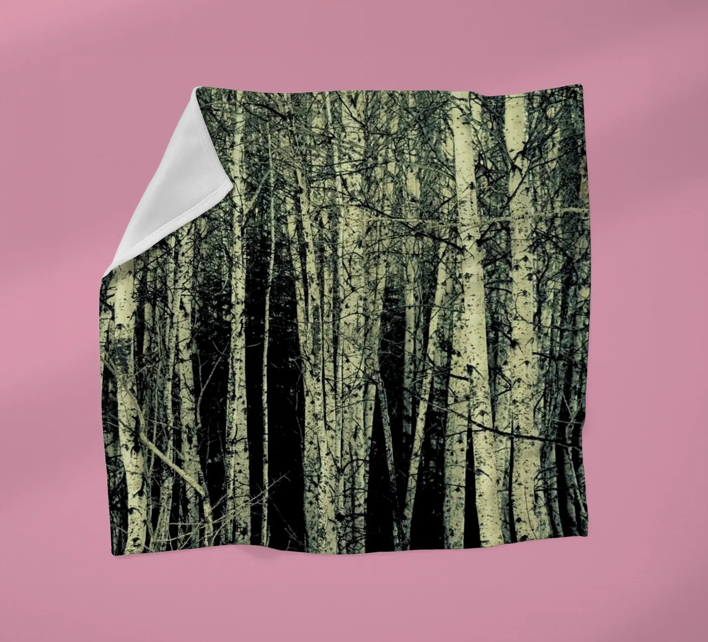 Birch Fleecedecke von Robin Delean