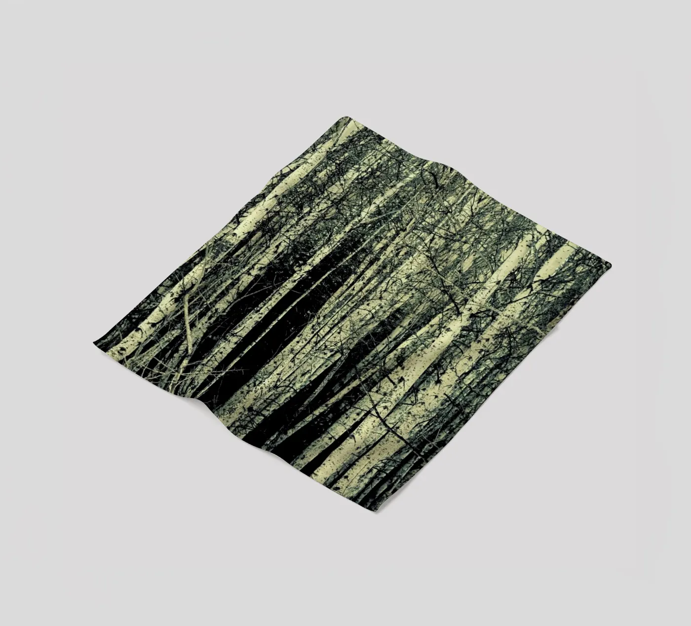 Birch Fleecedecke von Robin Delean