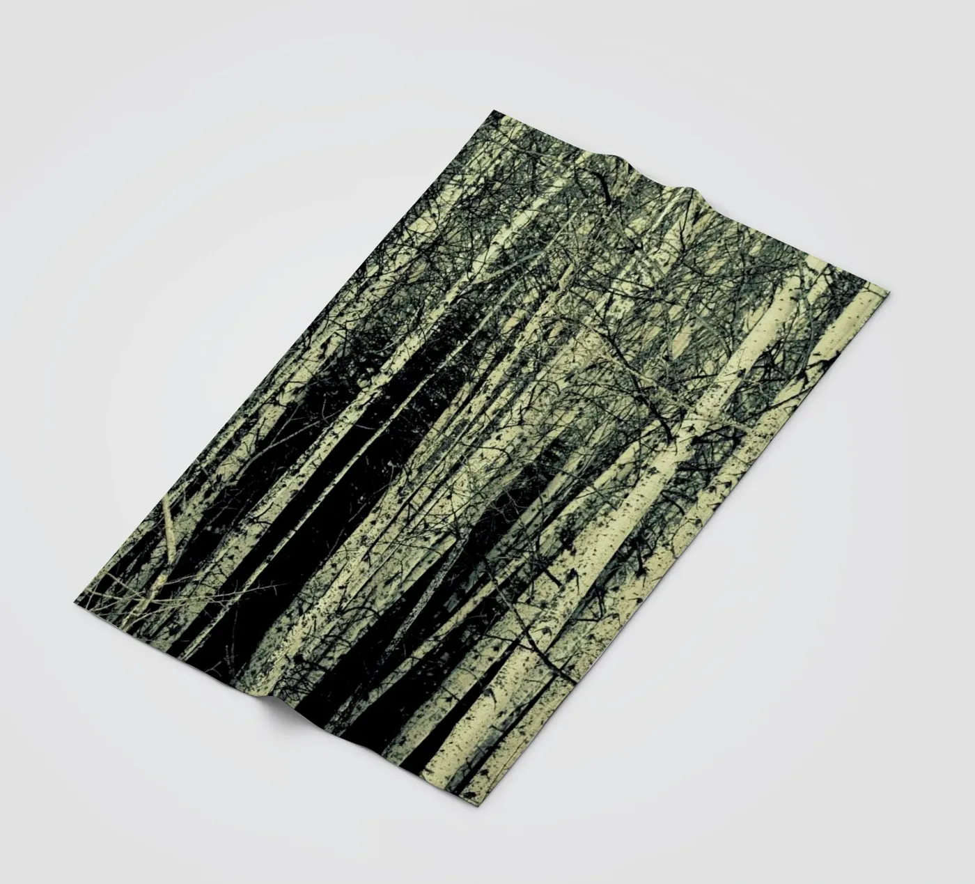 Birch Fleecedecke von Robin Delean