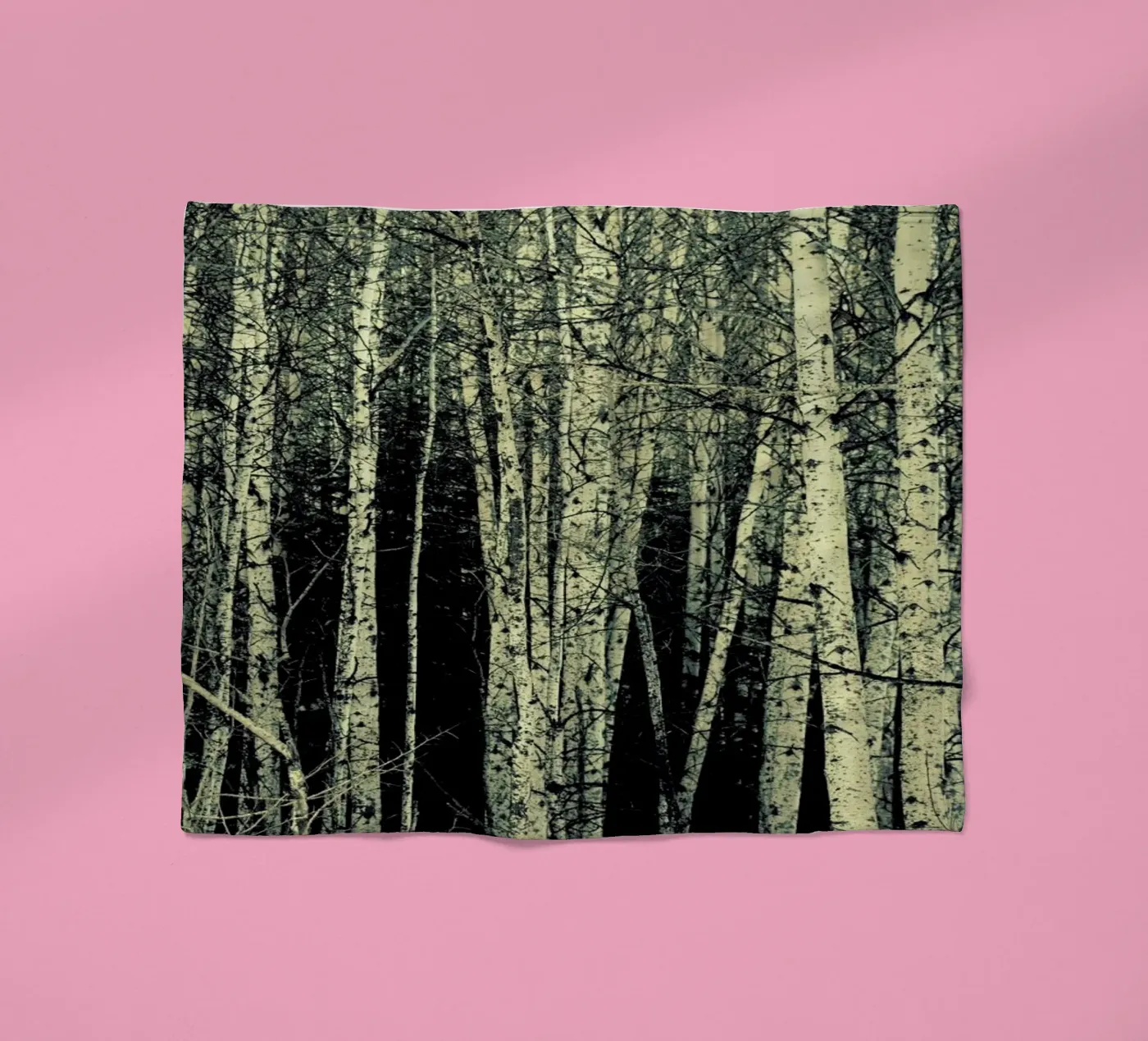 Birch Fleecedecke von Robin Delean